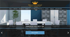 Desktop Screenshot of princecpagroup.com